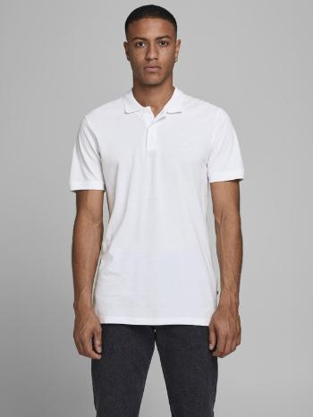 Jack & Jones Polo Tricou Alb