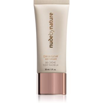 Nude by Nature Sheer Glow BB Cream crema BB cu efect de iluminare culoare 03 Nude Beige 30 ml