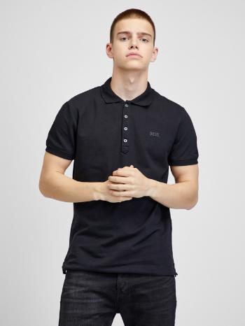 Diesel Heal Polo Tricou Negru