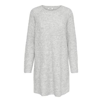 ONLY Femeile rochie ONLCAROL 15196724 Light Grey Melange XL