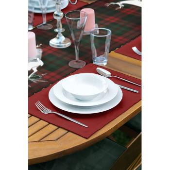 Set de Crăciun de 4 suporturi de farfurie și un napron 140x45 cm American Servis - Mila Home