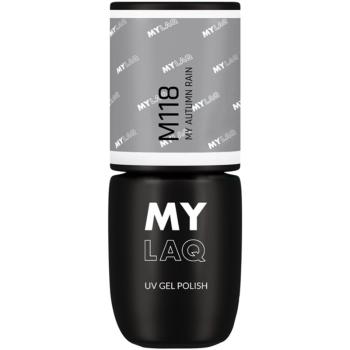 MYLAQ UV Gel Polish lac de unghii sub forma de gel culoare My Autumn Rain 5 ml