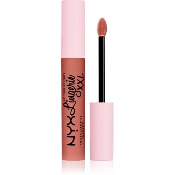 NYX Professional Makeup Lip Lingerie XXL ruj de buze lichid, cu finisaj matifiant culoare 02 - Turn On 4 ml