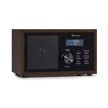 Auna Ambient, Radio DAB+/FM, BT 5.0, AUX-In, Display LCD, Ceas deșteptător cu temporizator