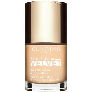 Clarins Skin Illusion Velvet machiaj lichid cu un finisaj mat cu efect de nutritiv culoare 100.3N 30 ml