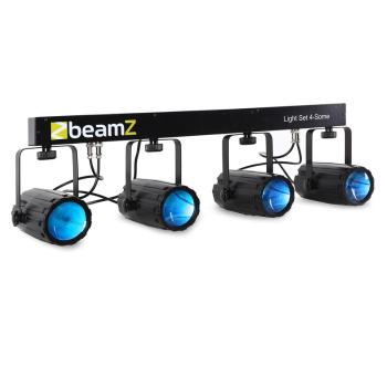 Beamz 4-Some, set de iluminat, 5 părți, cu LED-uri