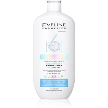 Eveline Cosmetics 6 Ceramides crema de corp hidratanta pentru pielea uscata sau foarte uscata fără parfum 350 ml