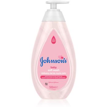 Johnson's® Wash and Bath Gel de curatare delicat 500 ml