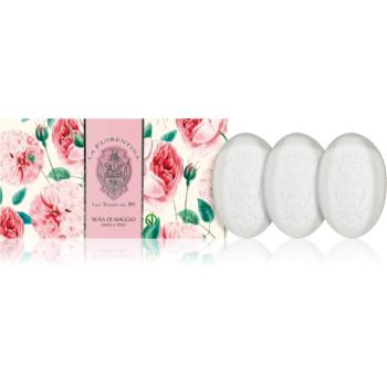 La Florentina Rose of May Hand Soap set de săpunuri solide 3x150 g