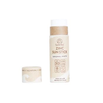 Suntribe Stick de protecție solară naturală cu zinc SPF 30 alb 30 g