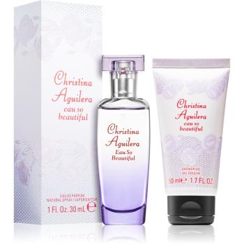 Christina Aguilera Eau So Beautiful set cadou pentru femei