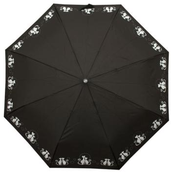 Doppler Umbrelă pliabilă pentru femei Mini Fiber Dreaming Cats 726465C07