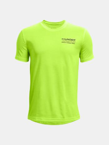 Under Armour UA Vented Grph SS Tricou pentru copii Verde