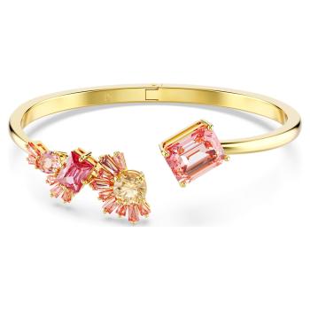 Swarovski Brățară solidă deschisă cu cristale Gema Sakura 568848 16 cm