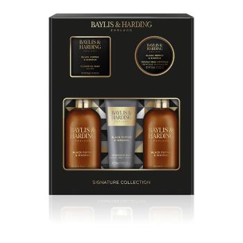 Baylis & Harding Set de îngrijire corporală pentru bărbați Piper negru și ginseng 5 buc