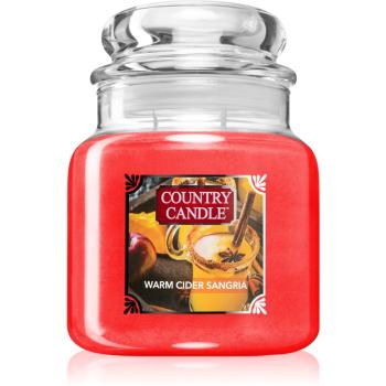 Country Candle Warm Cider Sangria lumânare parfumată 453 g