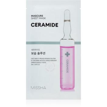 Missha Mascure Ceramide mască textilă nutritivă 28 ml