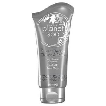 Avon Mască de curățare peeling cu minerale din Marea Moartă cu cărbune coreean activat(Perfectly Purifying Face Mask) 75 ml