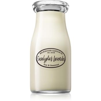 Milkhouse Candle Co. Creamery Eucalyptus Lavender lumânare parfumată Milkbottle 227 g