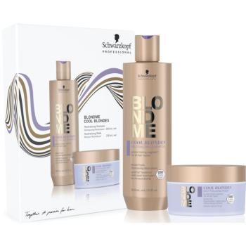 Schwarzkopf Professional Blondme Cool Blondes set (pentru parul blond cu suvite) pentru femei