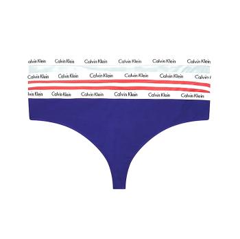 Calvin Klein 3 PACK - tanga pentru femei PLUS SIZE QD3800E-W5N XL