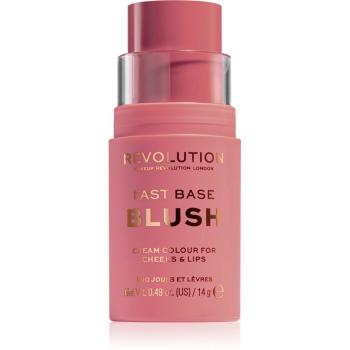 Makeup Revolution Fast Base balsam tonic  pentru buze si obraji culoare Blush 14 g