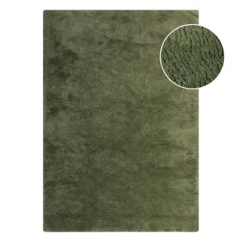 Blană verde-închis sintetică 120x170 cm Faroe Wool Look Fur – Flair Rugs