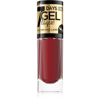 Eveline Cosmetics 7 Days Gel Laque Nail Enamel gel de unghii fara utilizarea UV sau lampa LED culoare 55 8 ml