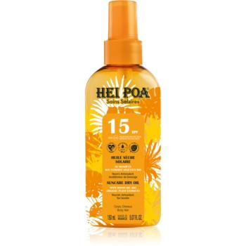 Hei Poa Tahiti Monoi Oil Tahiti Monoi Oil ulei de bronzat pentru piele uscata SPF 15 150 ml