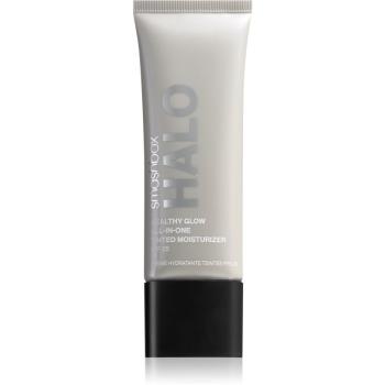 Smashbox Halo Healthy Glow All-in-One Tinted Moisturizer SPF 25 cremă hidratantă nuanțatoare, cu efect de iluminare SPF 25 culoare Deep Golden 40 ml