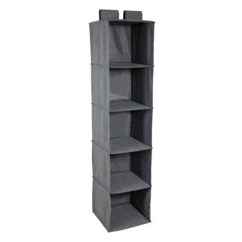 Organizator suspendat cu 5 compartimente Bigso Box of Sweden Hanging, gri