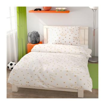 Lenjerie de pat din bumbac, pentru copii, Stars, 140 x 200 cm, 70 x 90 cm