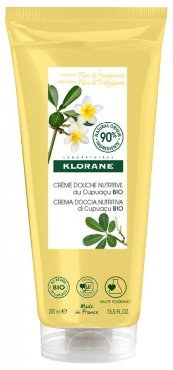 Klorane Cremă de duș hrănitoare Fleur de Frangipanier (Nourishing Shower Creme) 200 ml