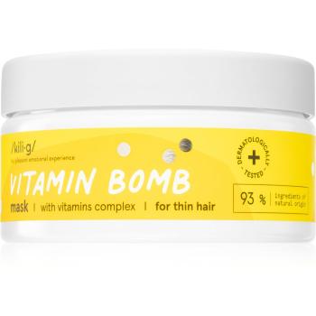 Kilig Vitamin Bomb mască profund fortifiantă pentru păr pentru par slab 200 ml