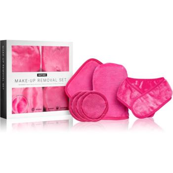 Notino Spa set demachiant pentru make-up din microfibră Pink
