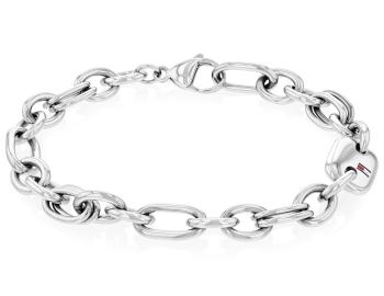 Tommy Hilfiger Brățară de modă din oțel Contrast Link Chain 2780789