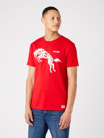 Wrangler Tricou Roșu