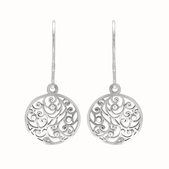 Praqia Jewellery Cercei strălucitori din argint NA0861