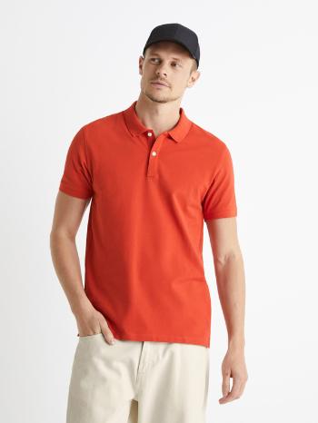 Celio Teone Polo Tricou Roșu