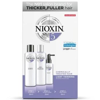 Nioxin Set cadou pentru păr tratat chimic System 5