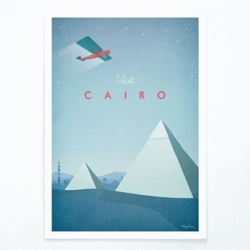 Poster Travelposter Cairo, A3