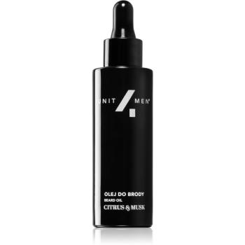 Unit4Men Beard Oil Citrus & Musk ulei pentru barba produs parfumat 30 ml