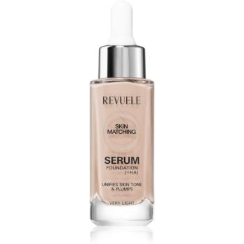 Revuele Serum Foundation [+HA] make up hidratant pentru uniformizarea nuantei tenului culoare Very Light 30 ml