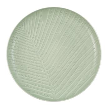 Farfurie din porțelan pentru desert Villeroy & Boch It’s my match, ø 24 cm, verde - alb