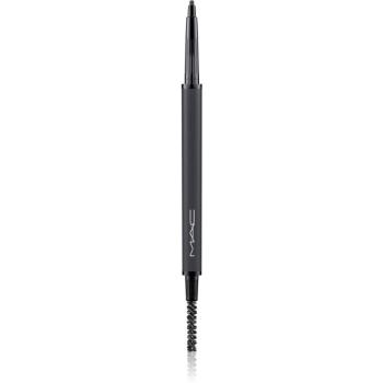 MAC Cosmetics  Eye Brows Styler creion pentru sprancene cu pensula culoare Onyx 0.9 g