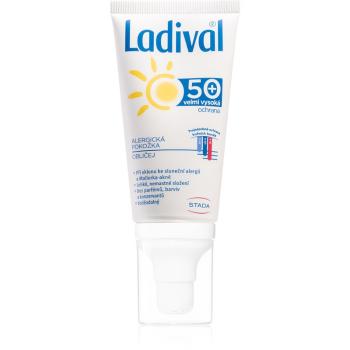 Ladival Allergic Lotiune protectie gel crema impotriva alergie la soare pentru fata, gat si piept 50 ml