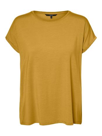 Vero Moda Tricou pentru femei VMAVA Regular Fit 10284468 Golden Spice M