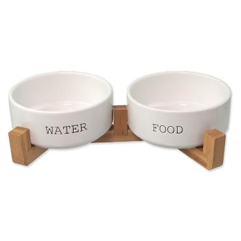 Set boluri cu suport pentru câini din ceramică ø 13 cm Dog Fantasy – Plaček Pet Products