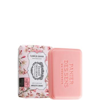 Panier des Sens Săpun natural extra moale cu unt de shea Cherry Blossom (Extra-Soft Vegetable Soap) 200 g