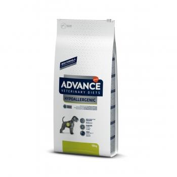 ADVANCE Veterinary Diets Hypoallergenic, dietă veterinară câini, hrană uscată, sistem digestiv, Piele & Blana, 10kg